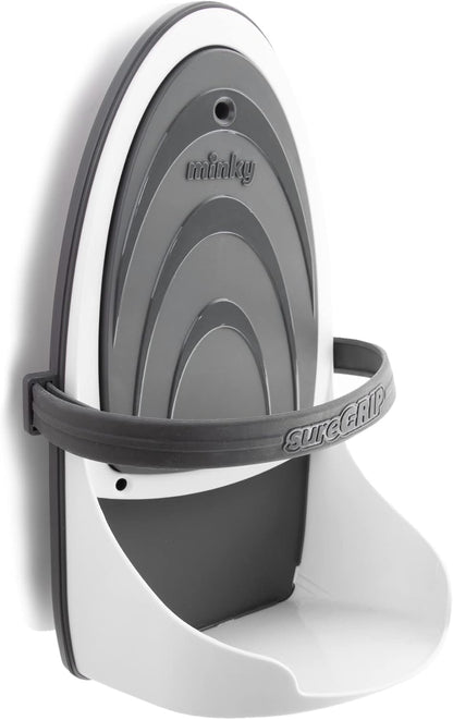 Minky  Sure Grip Iron Holder With Strong And Secure Strip, Grey, One Size