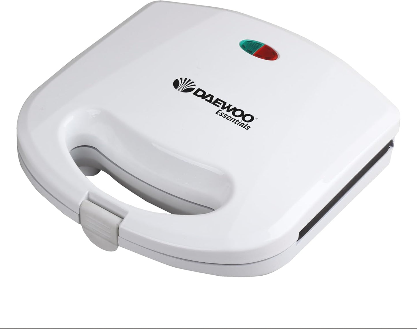 Daewoo Essentials 2 Slice Sandwich Toaster | Deep Fill | Easy Clean | White