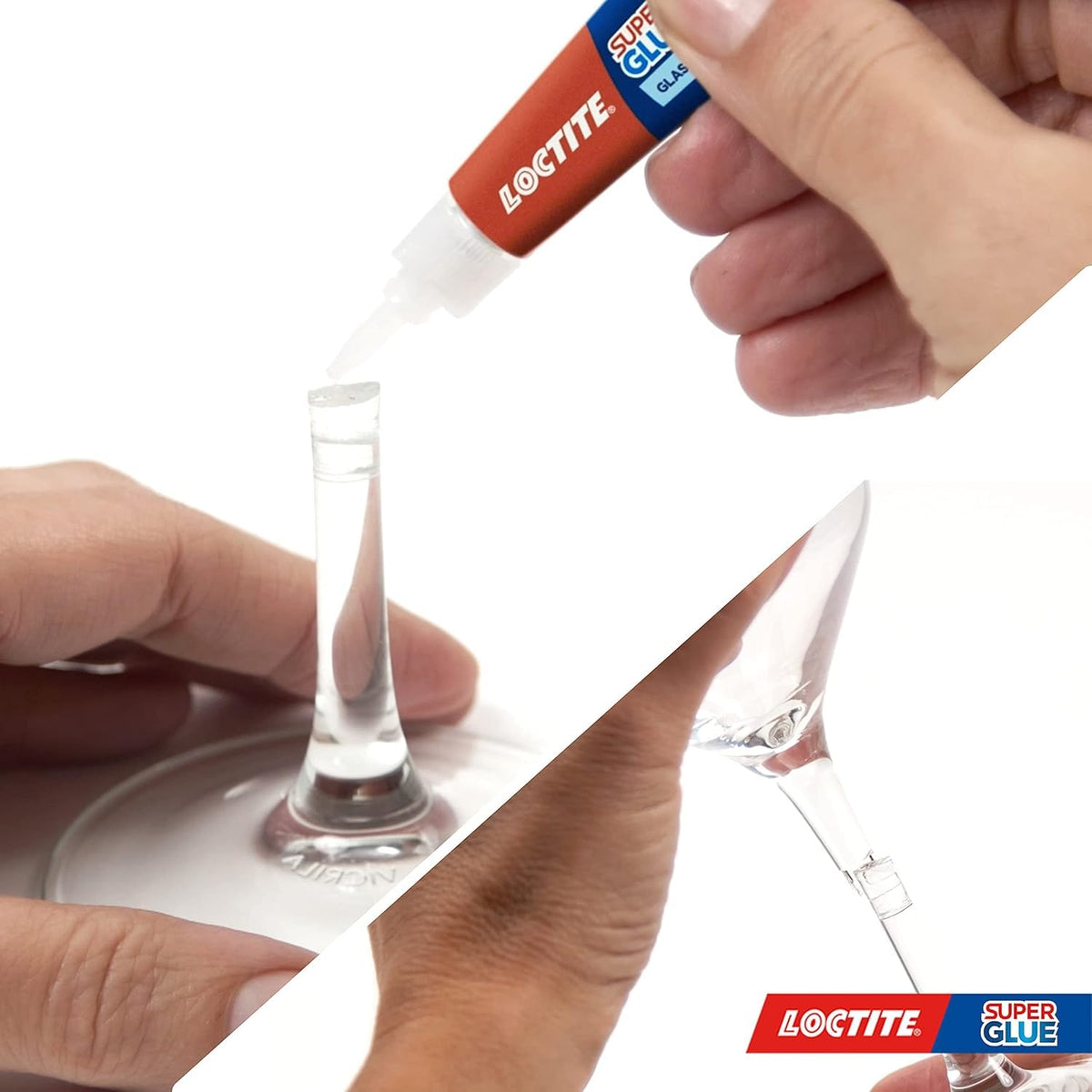 Loctite Glass Bond, Instant Super Glue for Glass, Clear, 1 x 3g