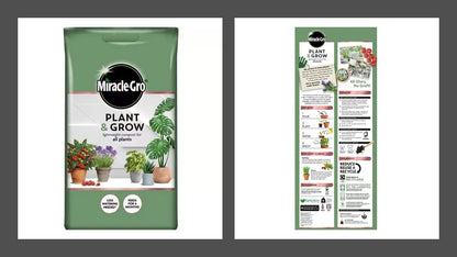 Miracle-Gro Plant & Grow Lightweight All Plant Compost 6L