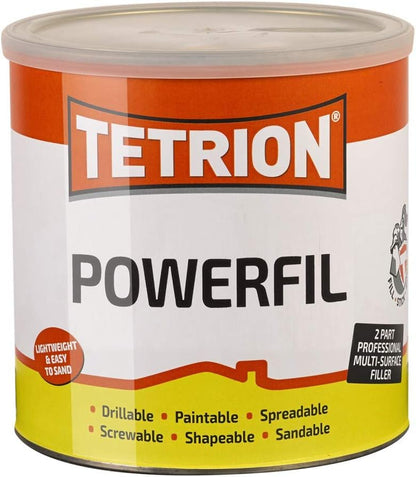 Tetrion Powerfil 2 Part Professional Multi-Surface Filler 600ml