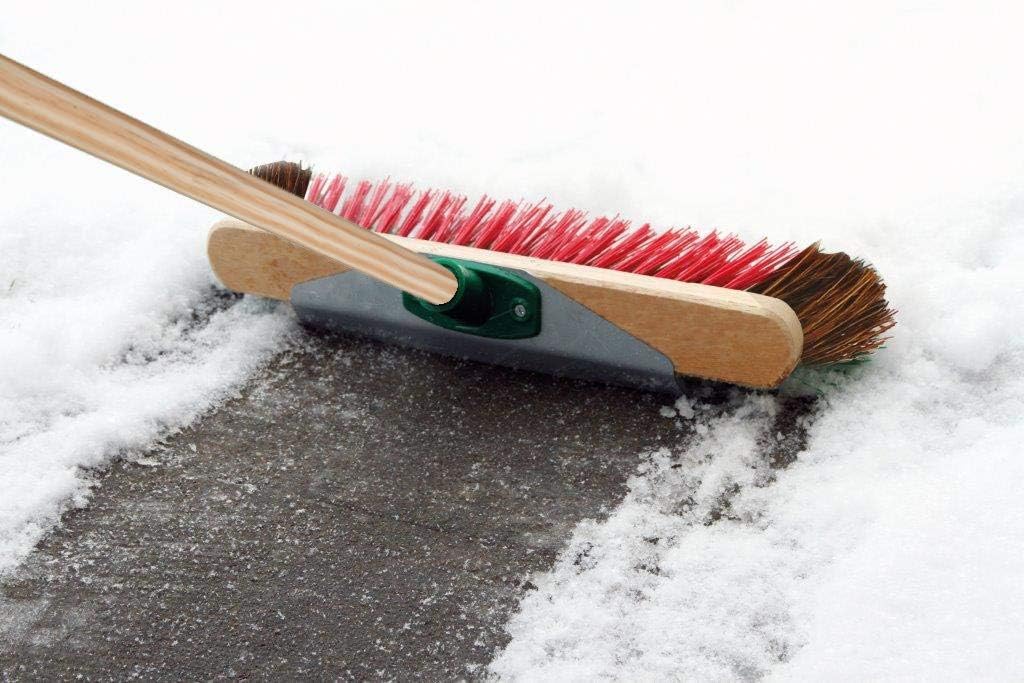 Charles Bentley 16" Utility Brush with Scraper | Dual Bristles for any Job.