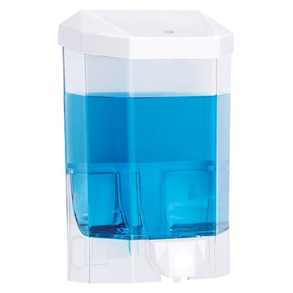Hand Gel/Soap Clear Universal Wall Mountable Dispenser 500ml