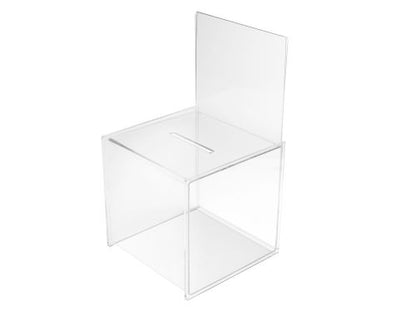Deflecto Suggestion Box with Sign Holder DE66001