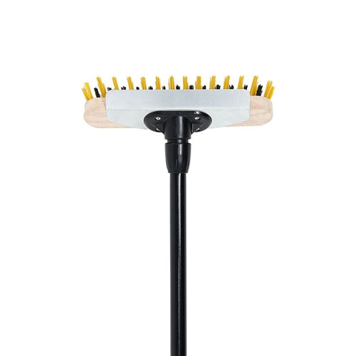 Bulldozer 11" Deck Scrub Brush with handle