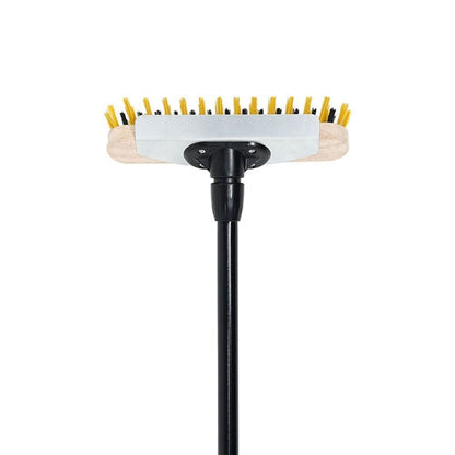 Bulldozer 11" Deck Scrub Brush with handle