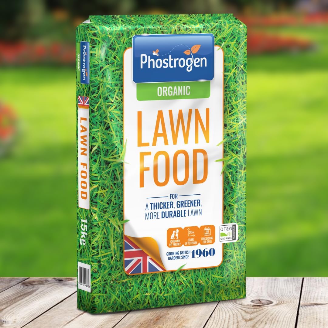 Phostrogen  Organic Lawn Food, 3.5kg / 88sqm