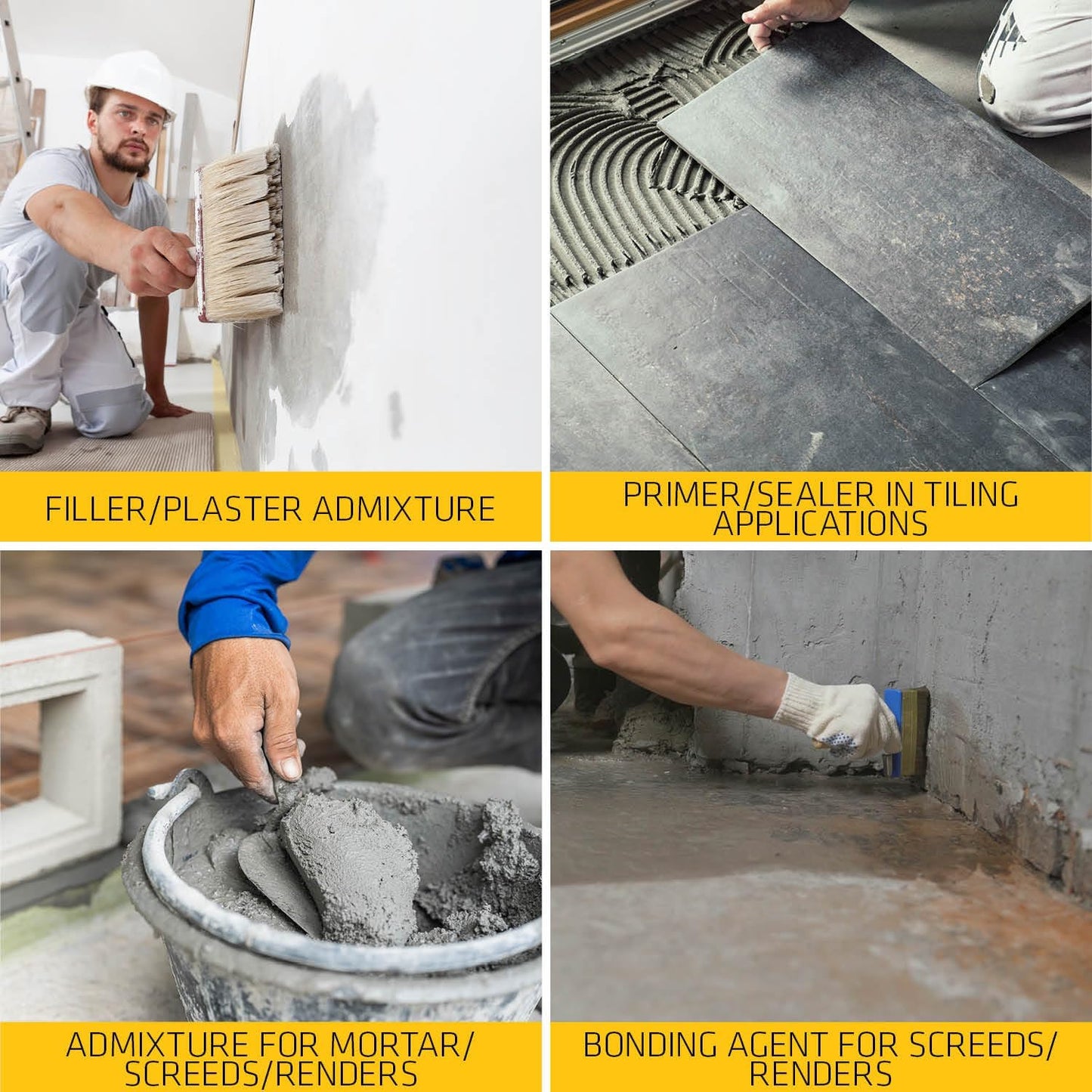 Everbuild Contractors PVA Adhesive And Sealer | 2 x 5 Litre