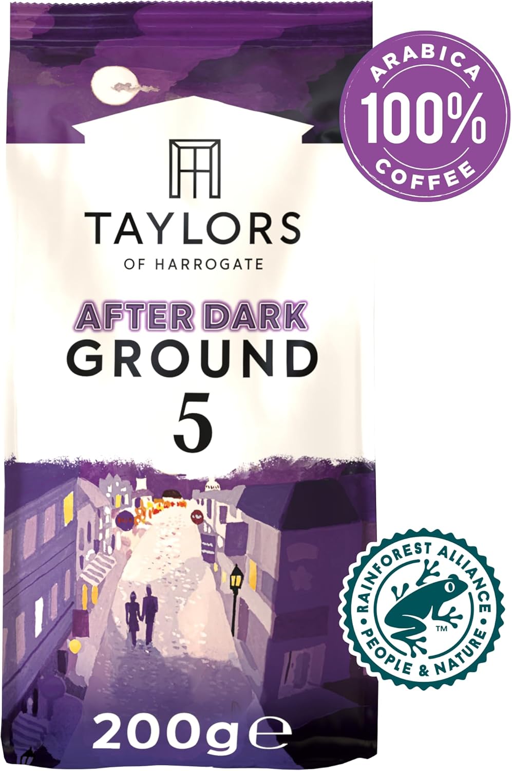 Taylors of Harrogate After Dark Ground Coffee 2x200g