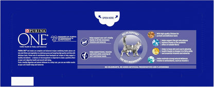 Purina ONE Adult Cat Food Pouches Mini Fillets in Gravy 40 x 85g