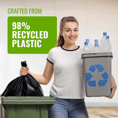 Ecobag Extra Strong Heavy Duty Refuse Sacks | 100L Capacity | 10 Pack Roll