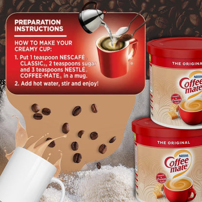 Coffee-Mate 325g Original Creamer Lactose Free & Vegetarian-friendly