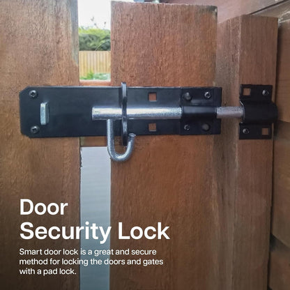 Securit Padlock Bolt Black (100mm)