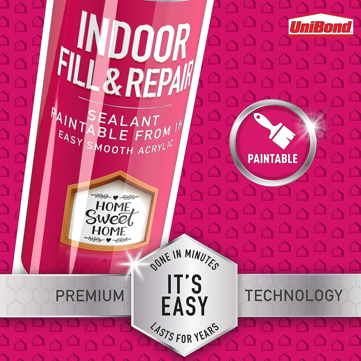 Unibond Indoor Fill&Repair Sealant 462G Cartridge