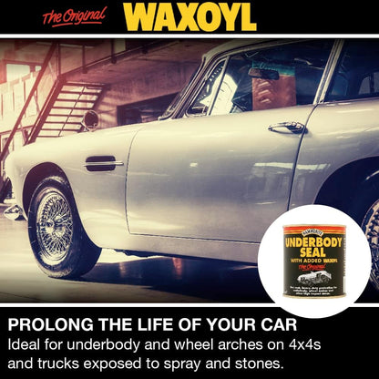 Hammerite Underbody Seal With Waxoyl. One Coat Rust Inhibitor 500Ml Tin