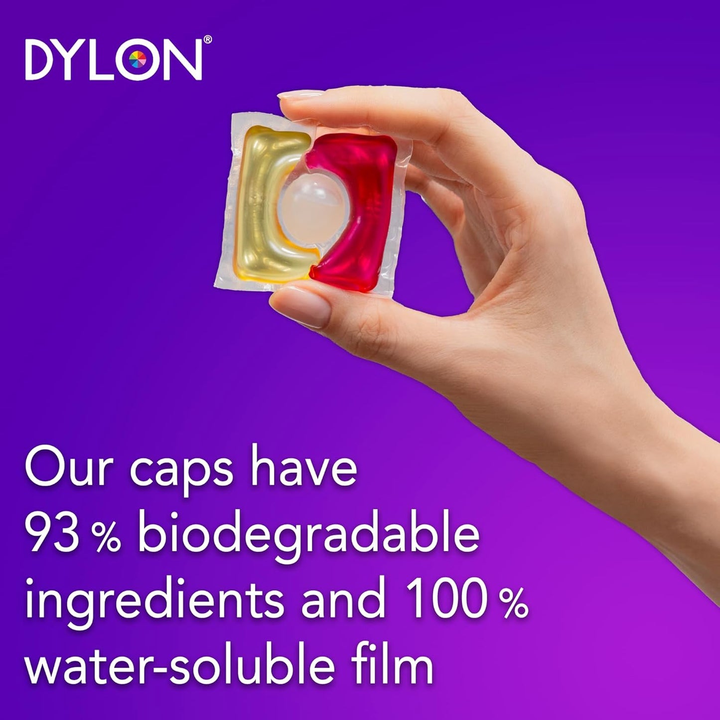 Dylon Colour Wash Caplets Renew 5x18s | 90 Pods