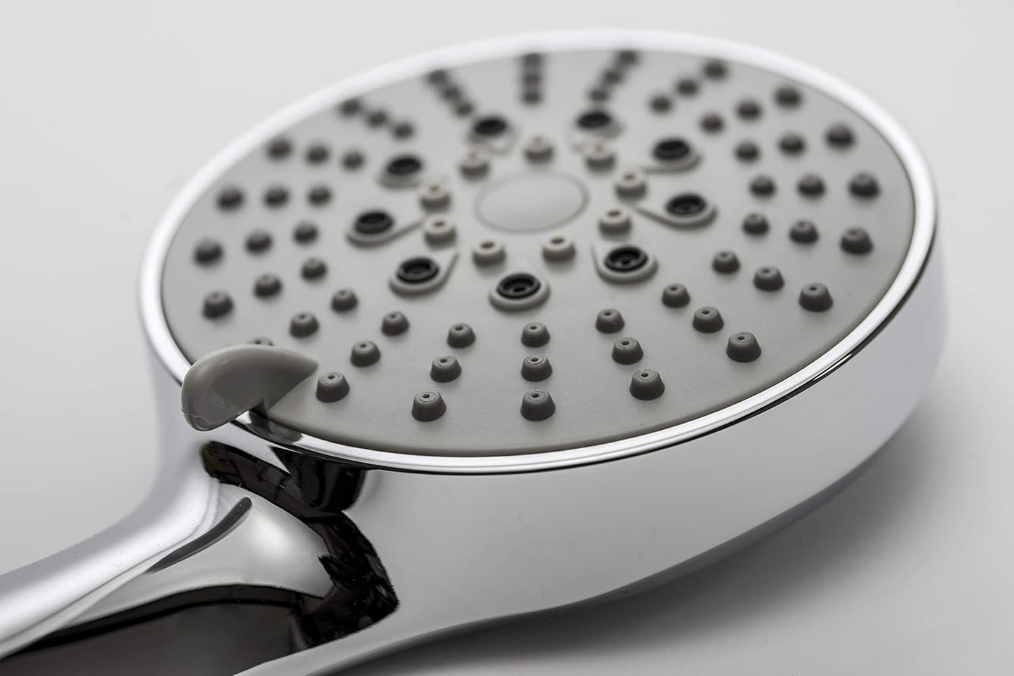 Croydex Amalfi Replacement Shower Head/Handset, Chrome Plated ABS Plastic