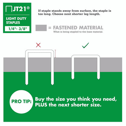 Arrow JT21 All Chrome Tacker | Staple Gun