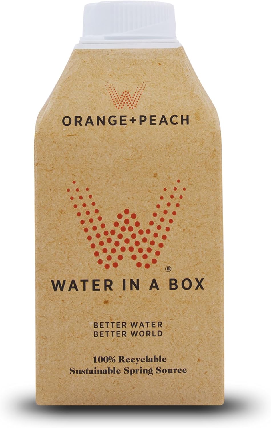 Vivid Water in a Box Orange & Peach Water 12 x 500ml