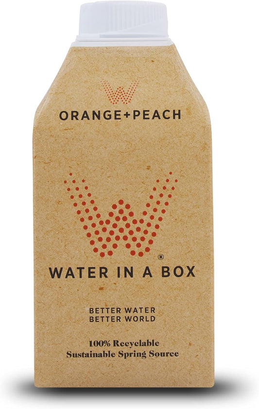 Vivid Water in a Box Orange & Peach Water 12 x 500ml