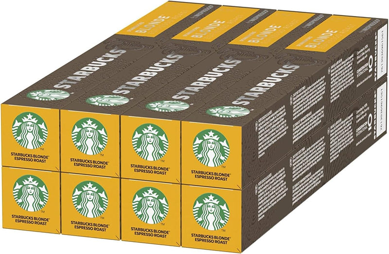 Nespresso Starbucks Blonde Roast Espresso Coffee Pods Pack of 10 12423392