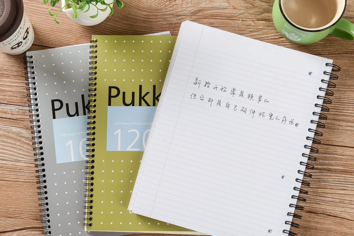 Pukka Pads A4 Vellum Wirebound Notebook 80gsm (Pack 3)