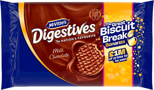 McVitie's Milk Chocolate Digestives Biscuits Twin Pack, 632 g (1 x Twin Pack)
