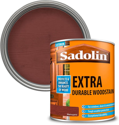 Sadolin Extra Durable Woodstain Mahogany 1 Litre