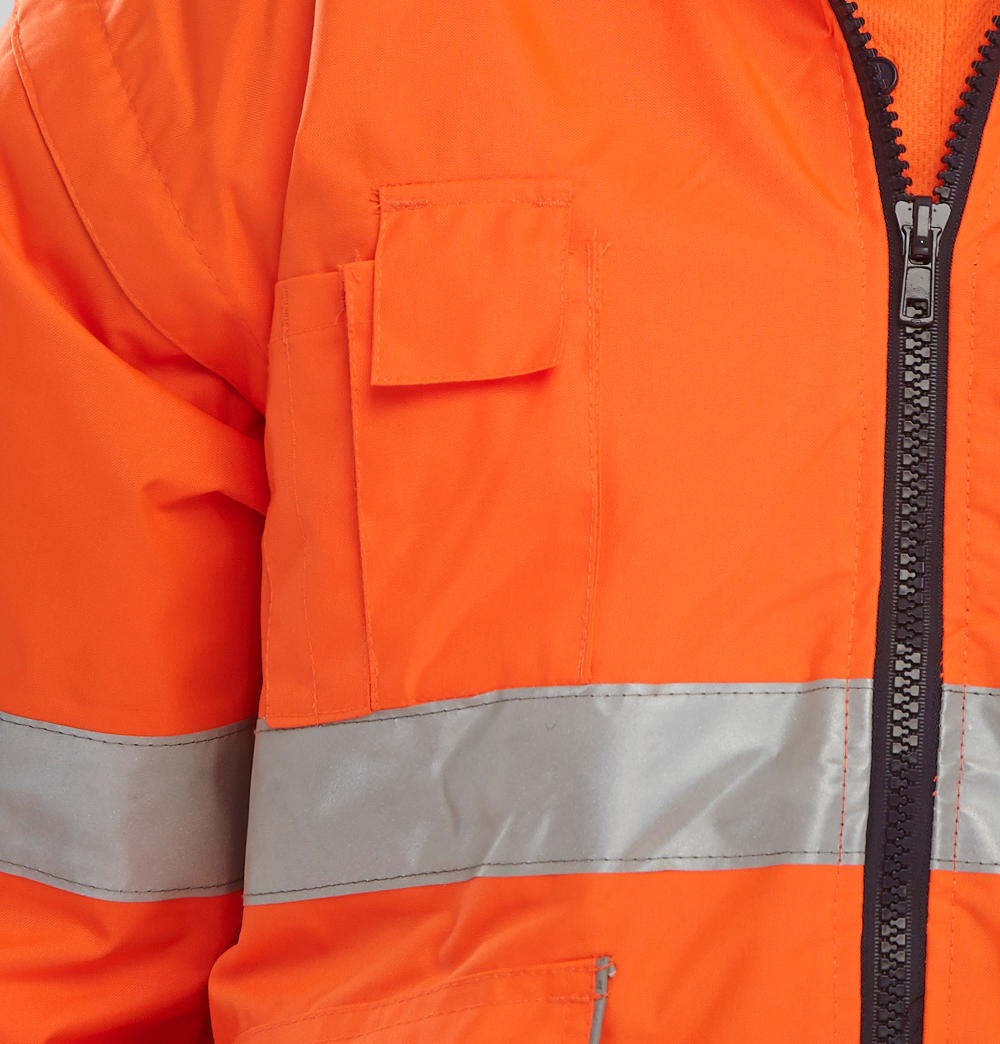 Beeswift Europa Orange Bomber Jacket {All Sizes} - UK BUSINESS SUPPLIES
