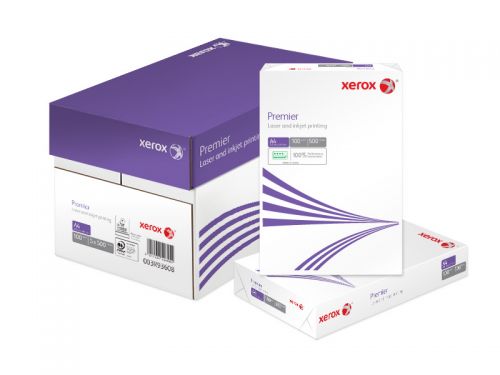 Xerox A4 100gsm White Premier Paper 1 Box 5 Reams (2500 Sheets)