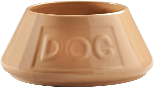 Mason Cash Cane Non Tip Lettered Dog Bowl {21cm}