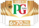 PG Tips Gold Tea 70's Tea Bags 203g