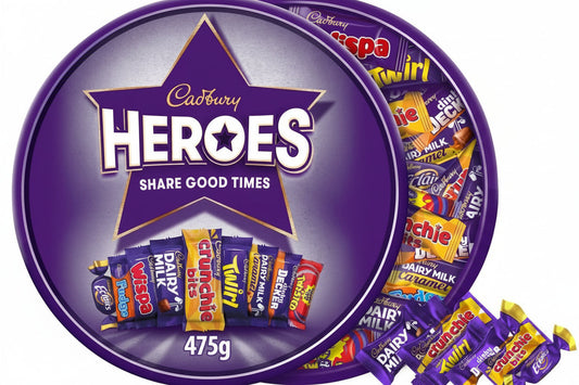 Cadbury Dairy Milk Heroes Tub, 475g