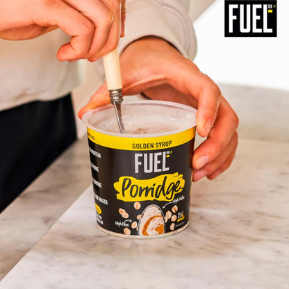 Fuel 10K Porridge Pot Golden Syrup 8x70g