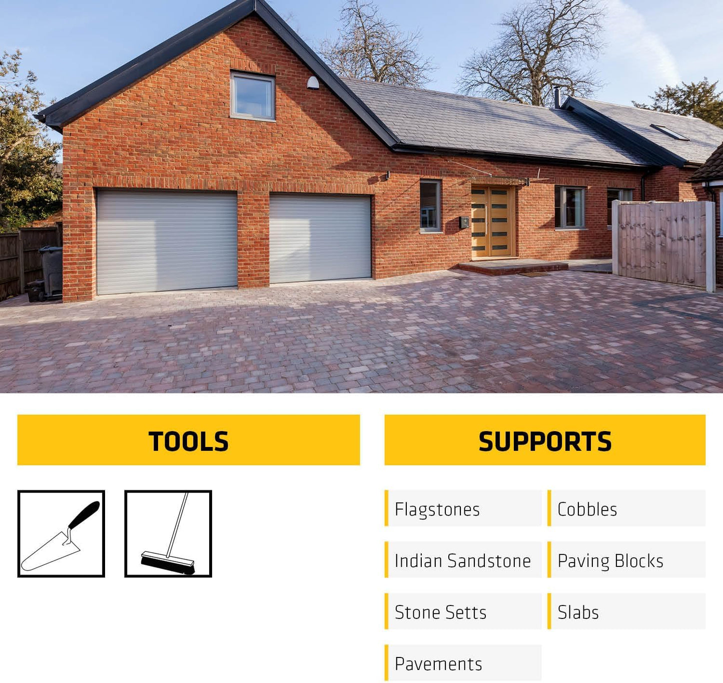 Sika FastFix All Weather Self-Setting Paving Jointing Compound | Ready to Use 15k | DEEP GREY