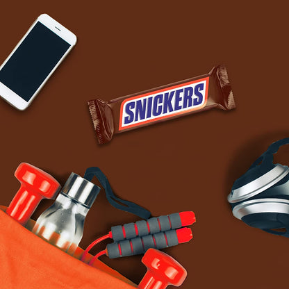 Mars 48g Snickers No artificial colours, flavours or preservatives (Pack of 48)