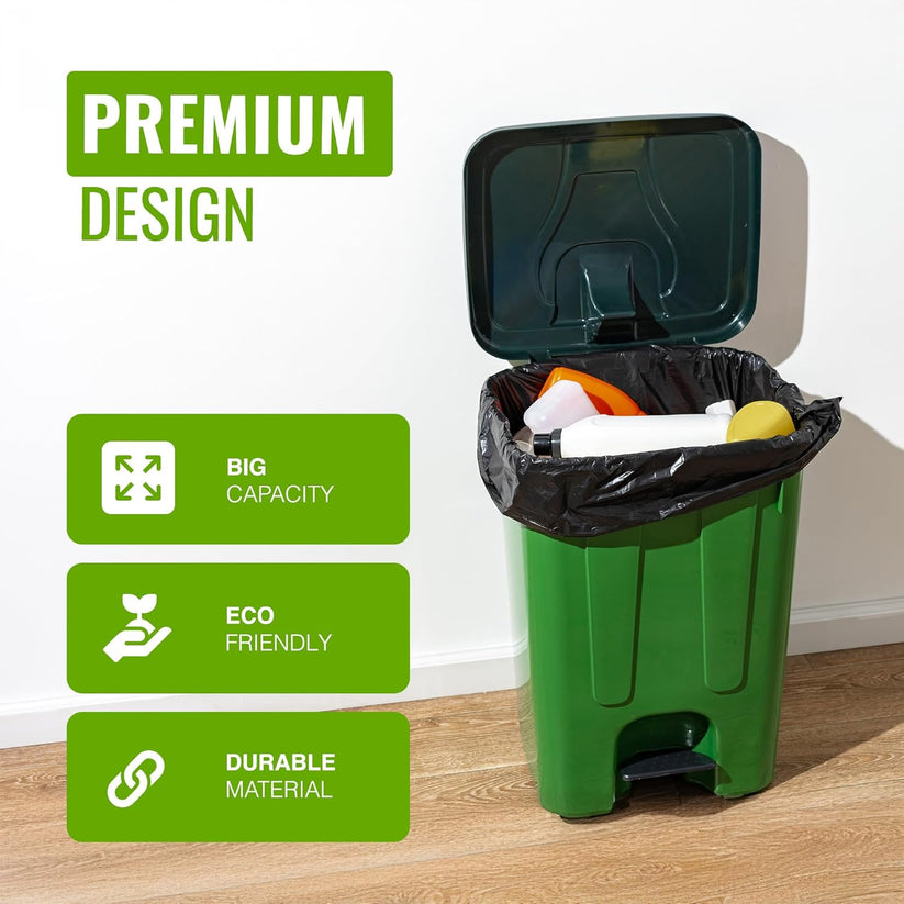 Ecobag Heavy Duty Bin Bags | Capacity 50L | 35 Microns | 1 x 50 Pack