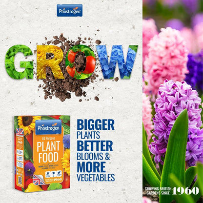 Phostrogen All Purpose Plant Food, 2Kg/200 Can - Plant And Edibles Fertiliser Feed