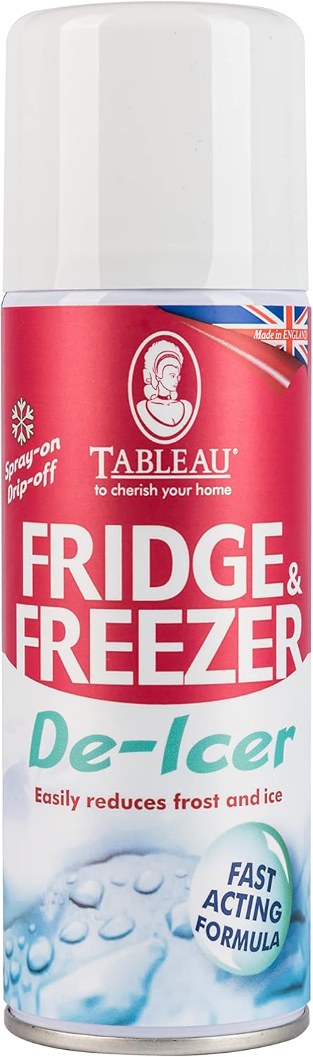Tableau Fridge & Freezer De-Icer, Fast Acting At Reducing Frost Accumulation. 200Ml