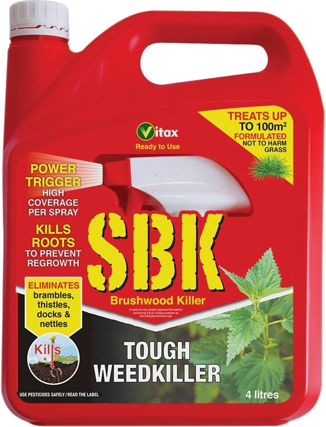 Vitax SBK Brushwood Killer Ready To Use 4 Litre