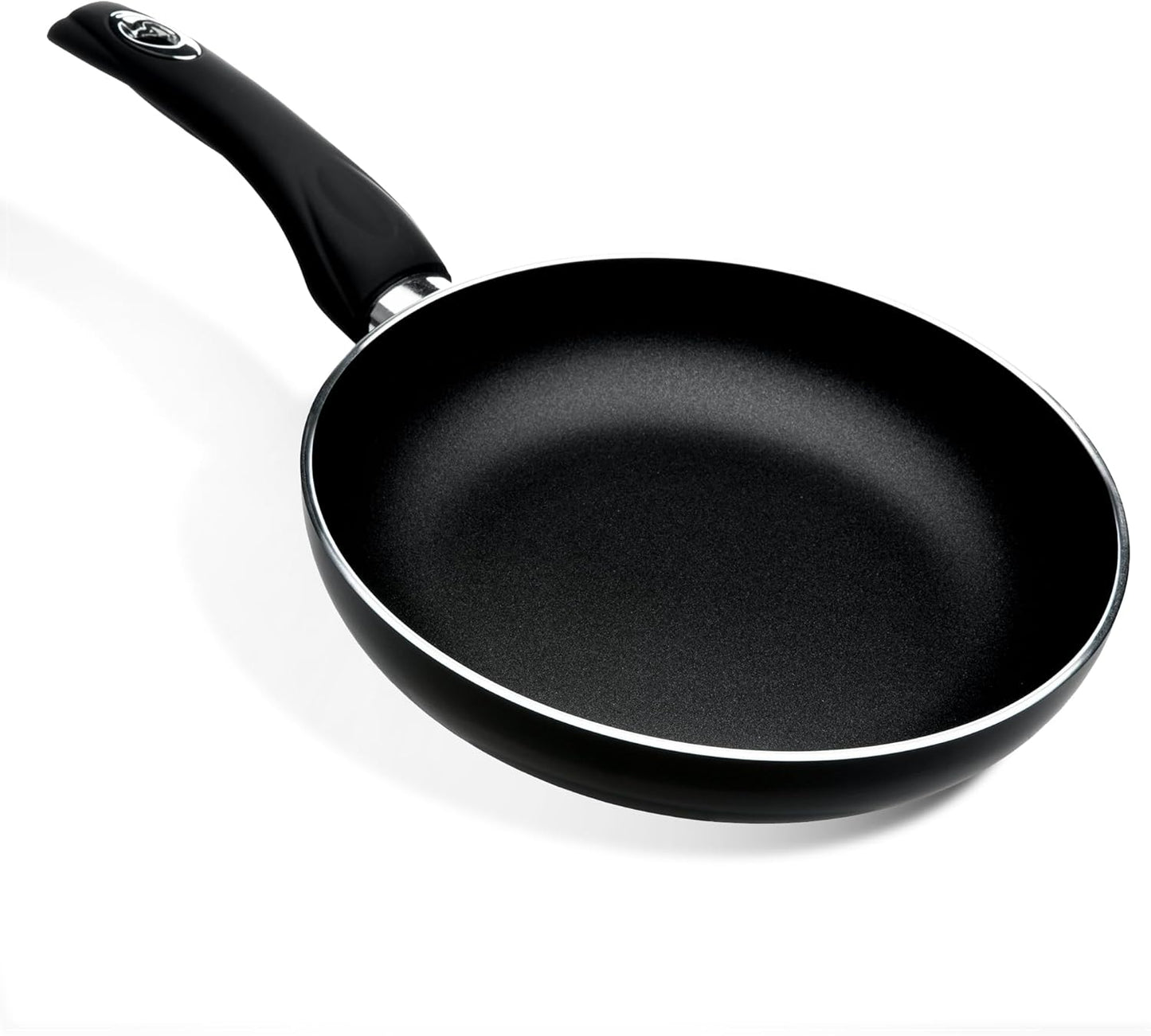 Diamond 20cm Black Non-Stick Frying Pan with Soft-Touch Handle