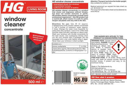 HG Window Cleaner | Super Concentrated | 500ml