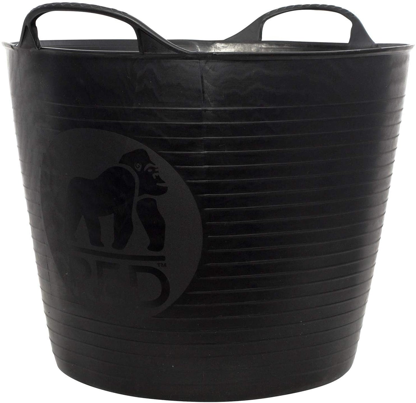 Red Gorilla {Tubtrug} Black Recycled Tub Medium 26 Litre