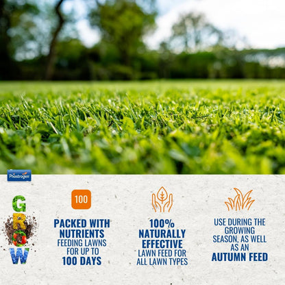 Phostrogen  Organic Lawn Food, 3.5kg / 88sqm