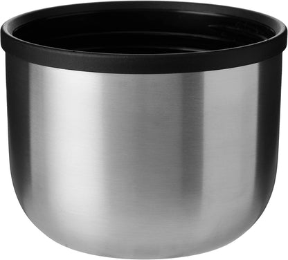 Thermocafè By Thermos Stainless Steel Flask,Silver & Black, 1.0 Litre