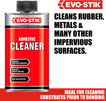 EVO-STIK Adhesive Cleaner | Fast and Effective | Removes Solvent | 250ml