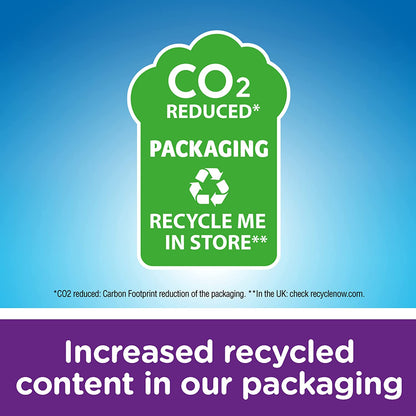 Cushelle Quilted 3-Ply Toilet Rolls 50% Longer Rolls (2 Packs of 8=12)