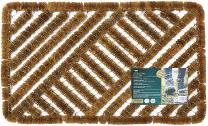 JVL Boston Scraper Door Mat, 39 x 59 cm