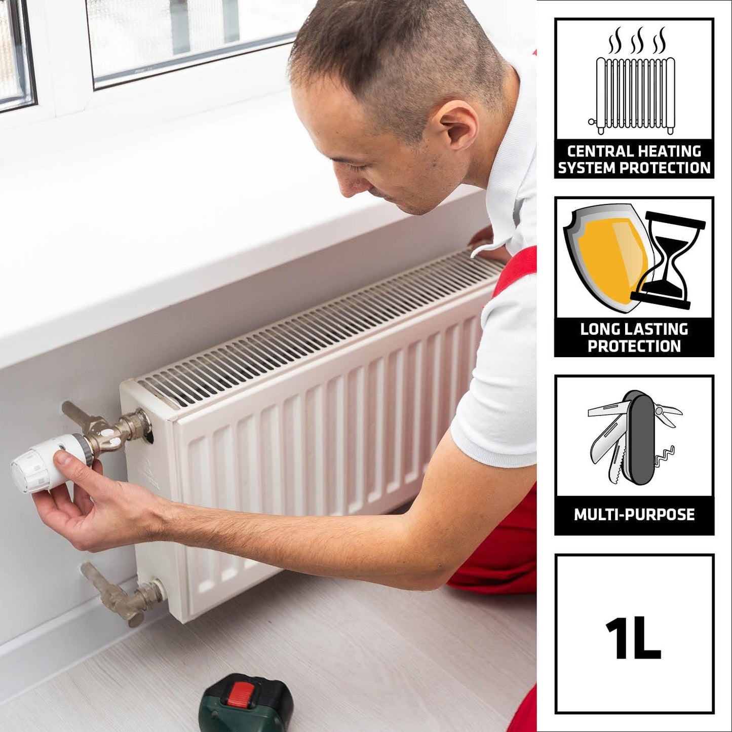 Everbuild P14 Central Heating System Inhibitor, 1 Litre