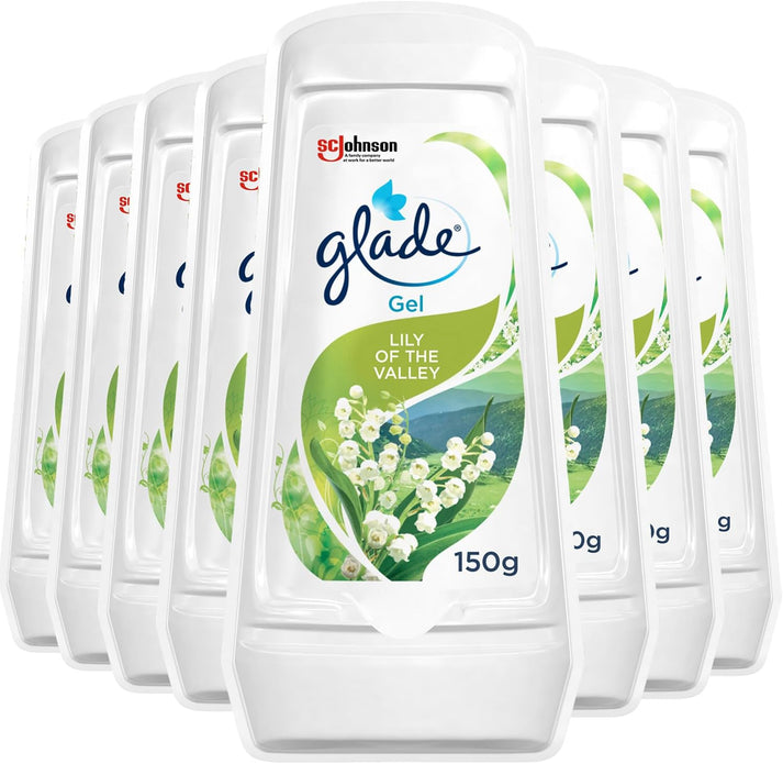 Glade Air Freshener Gel Lily Of The Valley 150g